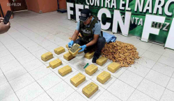 Secuestran 15 paquetes de droga camufladas en encomienda de oca en la Terminal Bimodal de Santa Cruz