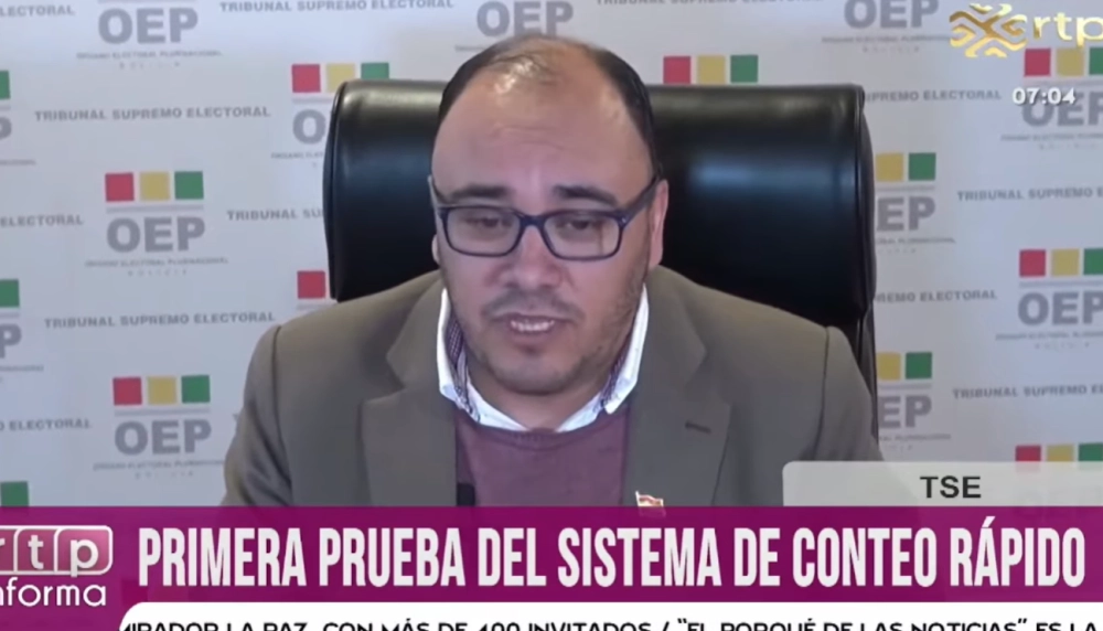TSE realizó primer simulacro de conteo rápido