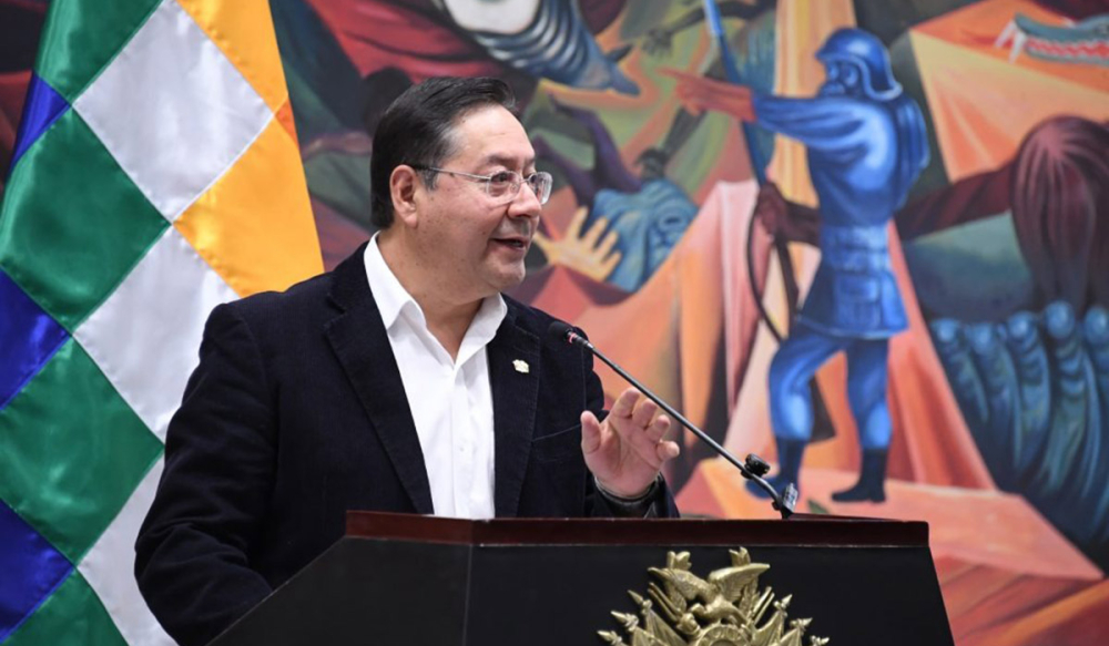 Arce remarca que el abastecimiento de combustibles no está garantizado si no se aprueban créditos