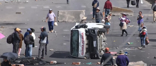 Capturan a acusado de ser el supuesto instigador de la quema de una ambulancia en Vinto