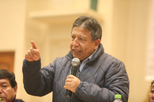 Choquehuanca: «¿Debería estar habilitado el hermano Evo?, es decisión del TSE»
