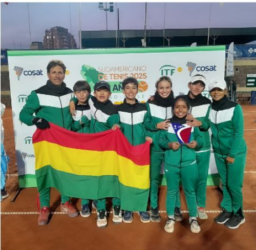 Tenis: Bolivia termina octava en damas y varones del Sudamericano Sub-12