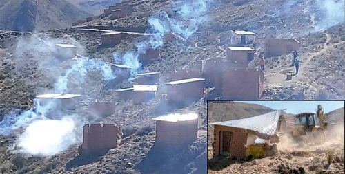 Potosí, hay más de 30 heridos en ataque de avasalladores en Cantumarca