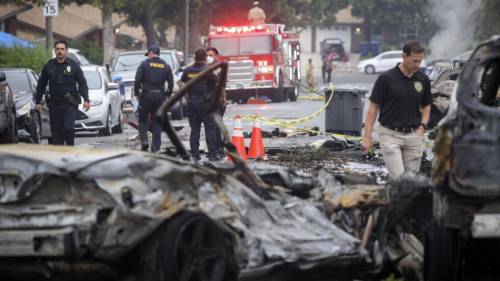 Varios muertos en accidente de aviación en California