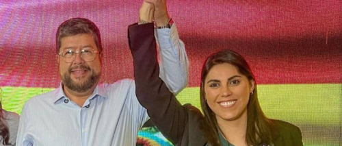 ¿Andrea Barrientos candidata a la Vicepresidencia con Samuel Doria Medina?
