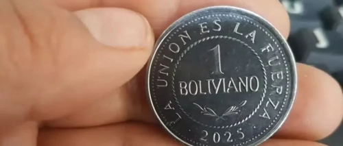 Así son las nuevas monedas de Bs 1 que el BCB puso en circulación